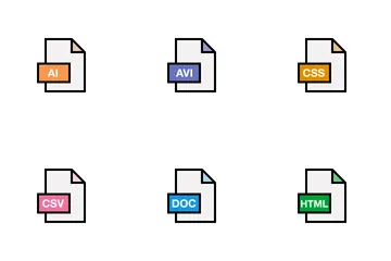 File Document Format Folder Icon Pack