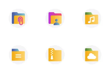 File e cartelle 1 Icon Pack