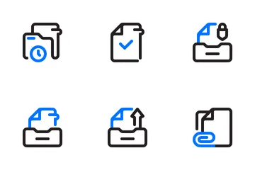 File e cartelle Parte 1 Icon Pack