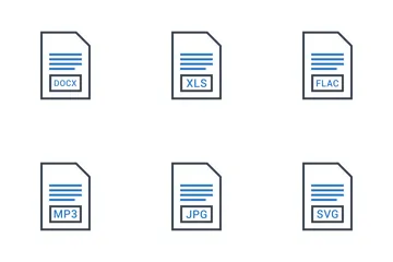 File Extension Names Vol 1 Icon Pack