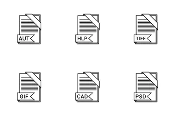 File Extension Names Vol 1 Icon Pack