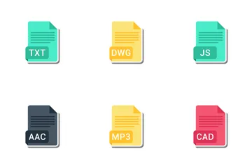 File Extension Names Vol 1 Icon Pack