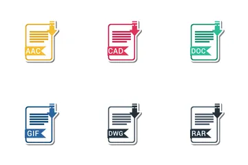 File Extension Names Vol 2 Icon Pack