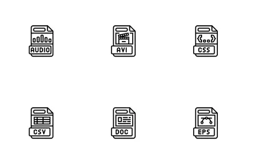File Format Document Icon Pack