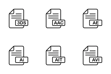 File Format Vol-1 Icon Pack