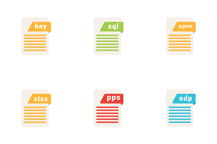 Download Document File Formats Icon pack Available in SVG, PNG & Icon fonts