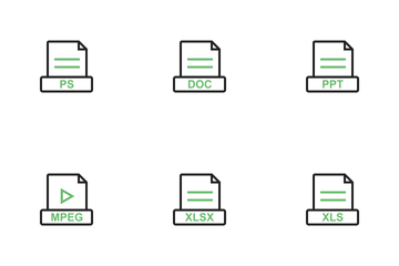 Download Misc File Formats Icon pack - Available in SVG, PNG, EPS, AI ...