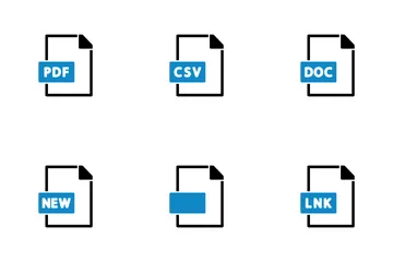 File Formats Set 1 Icon Pack