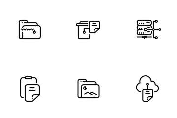 File Organizing Icon Pack