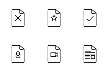 Files And Documents Icon Pack