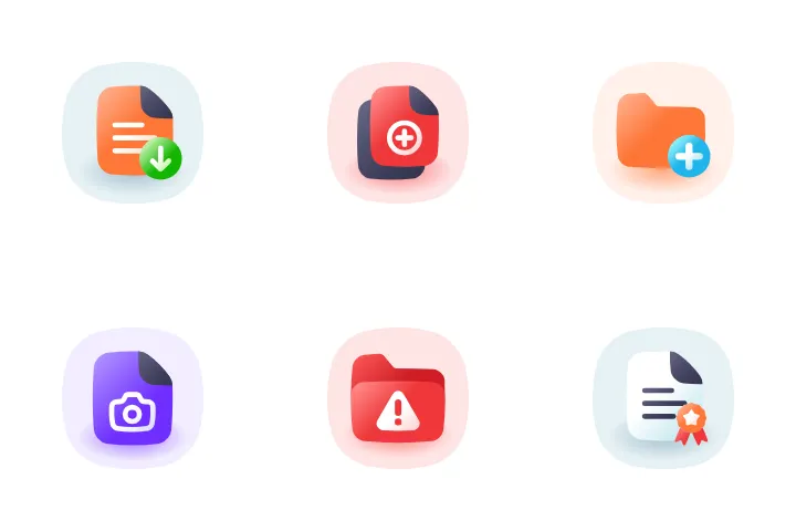 Download Files & Folders Icons | IconScout