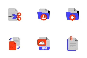 Files Document And Folders Icon Pack