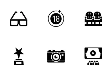 Film And Cinema Icon Pack