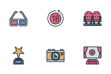 Film And Cinema Icon Pack