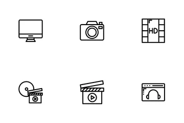 Film And Production Icon Pack