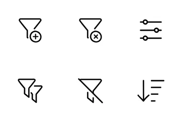 Filtres Pack d'Icônes