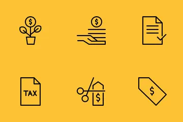 Finança Pacote de Ícones