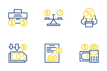 Finança Pacote de Ícones