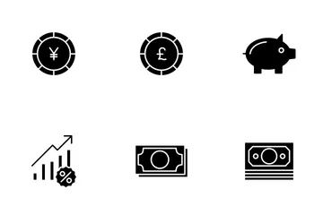 Finanças Vol - 4 Pacote de Ícones