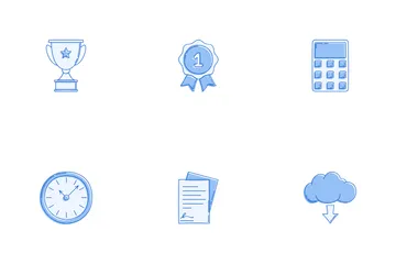 Finance And Achievements Icon Pack