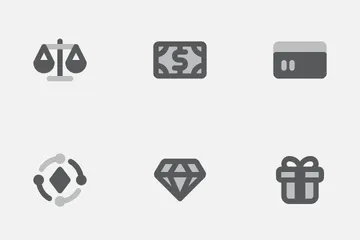 Finance And Commerce Icon Pack