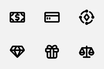 Finance And Commerce Icon Pack