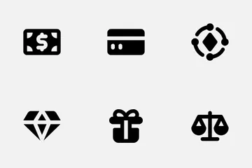 Finance And Commerce Icon Pack