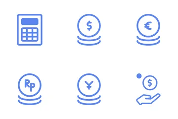 Finance And Currencies Icon Pack