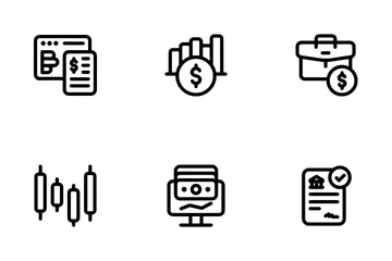 Finance And Investing Icon Pack