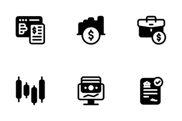 Finance And Investing Icon Pack