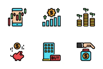 Finance And Investment Icon Pack