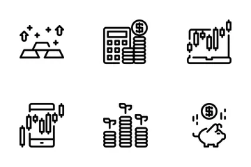 Finance And Investment Icon Pack