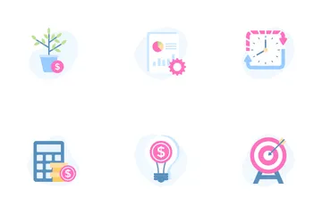 Finance And Investments Icon Pack