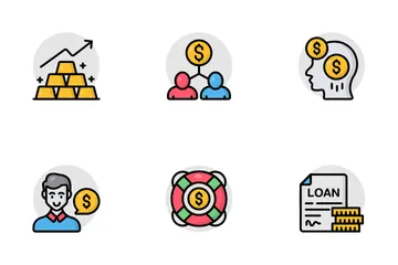 Finance And Investments Icon Pack