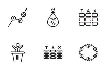Finance And Politics Icon Pack