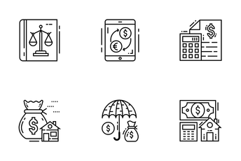 Finance And Tax Icon Pack