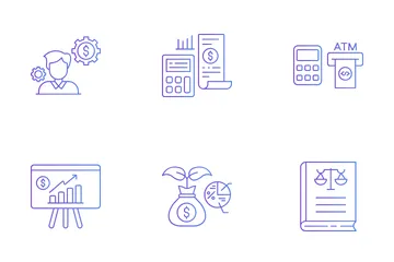 Finance And Tax Icon Pack