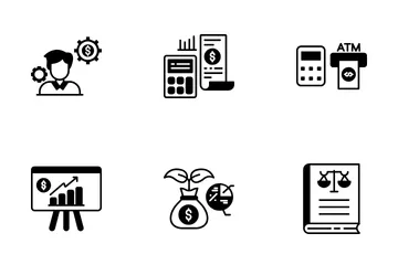 Finance And Tax Icon Pack