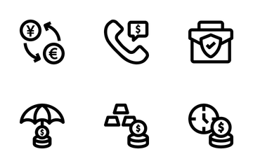 Finance Basic Icon Pack