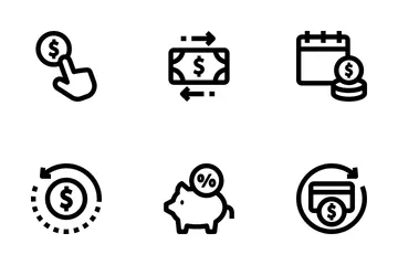 Finance Basic Icon Pack