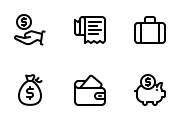 Finance & Business 1 Icon Pack