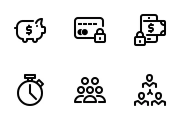 Finance & Business 10 Icon Pack