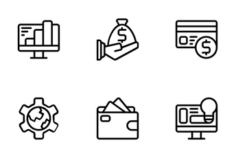 Finance & Business Icon Pack