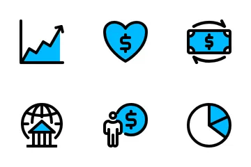 Finance & Business 5 Icon Pack