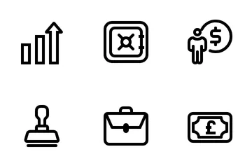 Finance & Business 5 Icon Pack