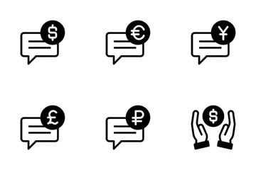 Finance Currency 3 Icon Pack