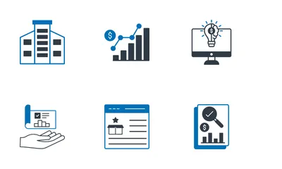 Affaires et finances Pack d'Icônes