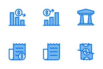 Financement des entreprises Pack d'Icônes