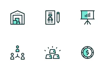 Affaires et finances Pack d'Icônes