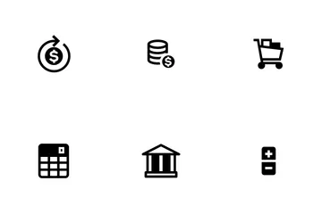 Finance Fill Icon Pack